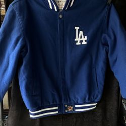 BRAND NEW DODGERS REAL WOOL JACKET