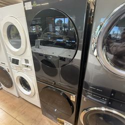 Samsung Bespoke washing machine and gas dryer