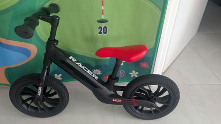 Phantom black Qplay Racer Balance Bike