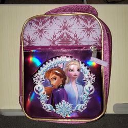 Disney - Purple 3D Elsa & Anna Lunchbox - Frozen Movie 