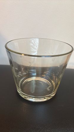 Princess house ice bucket 4 3/4 height x 5 3/4 diameter