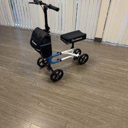 New / BlessReach Knee Scooter Walker / Adjustable Height / For Foot, Leg Or Toe Injury 