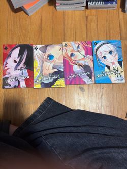 Kaguya sama manga volumes 1-4