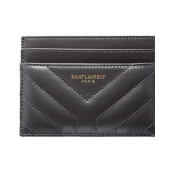 YSL Joan Quilted Leather | Card Holder | $330 Retail | Full Inclusion