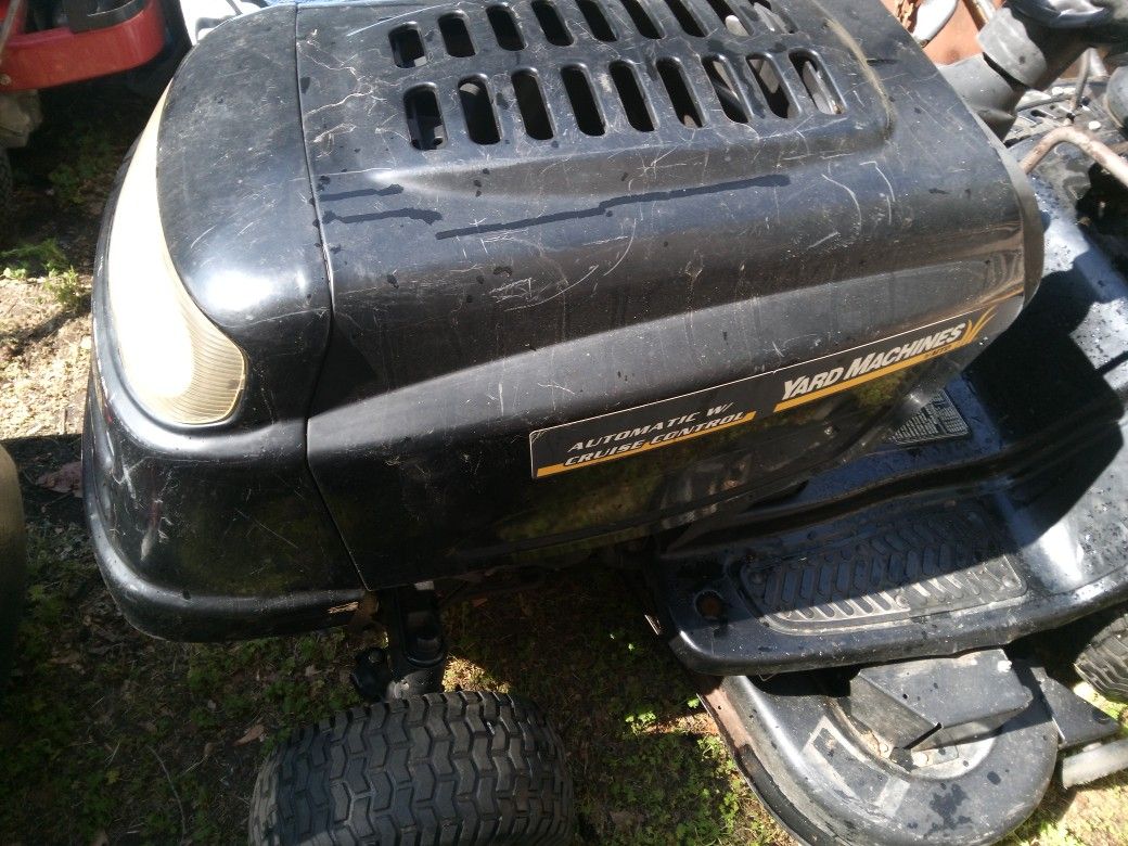 48" Riding Lawn Mower Like New