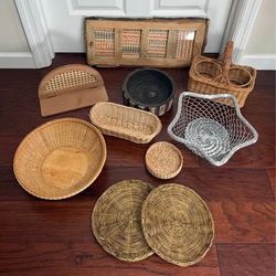 Basket Boho Decor Lot just $8 for all 