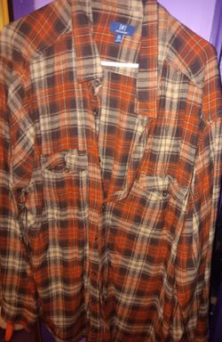Men's Flannel 3XL Tall Worn Once