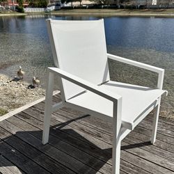Outdoor Patio Chairs 6 pcs