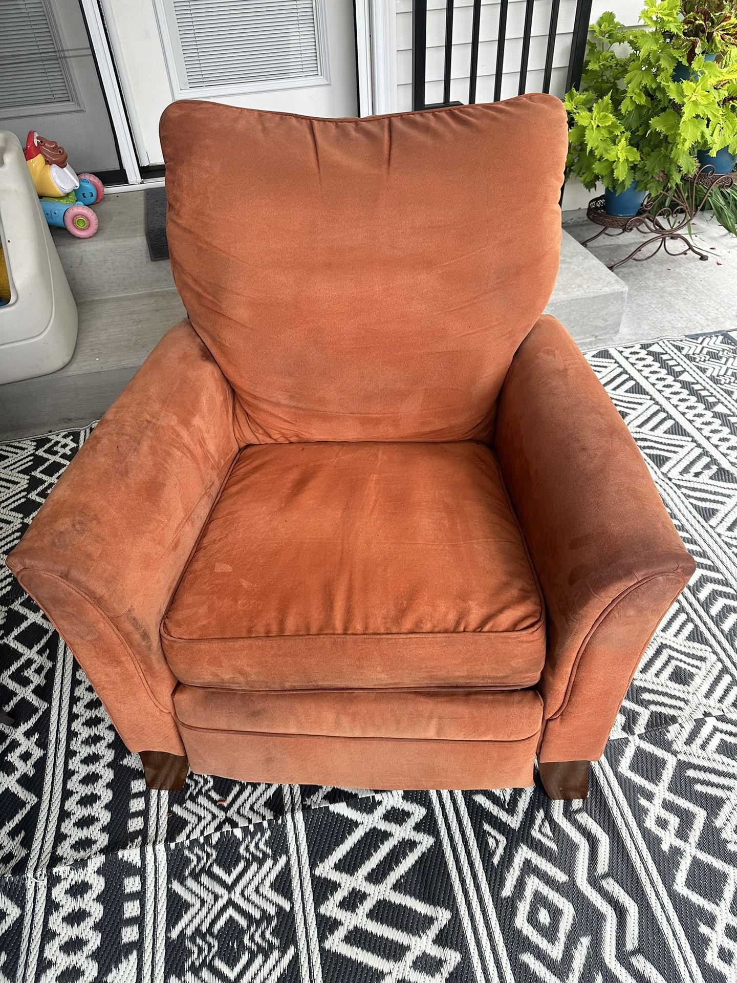 Recliner, Burnt Orange