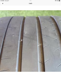 265 40R21 Michelin Pilot Sport 4S 75% Tread 6/32 105Y SKU 27618 Road Force Balancing
