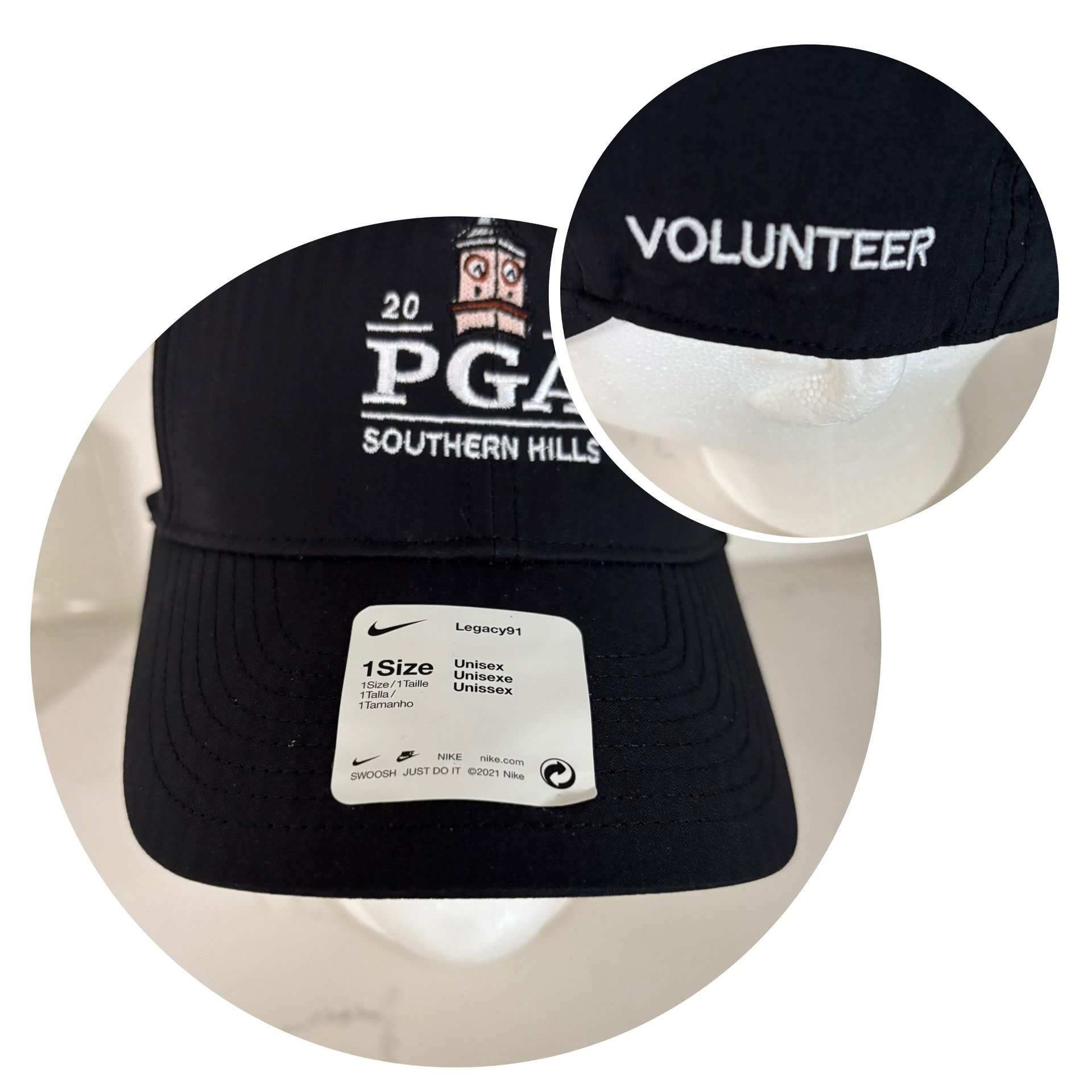 2022 SOUTHERN HILLS VOLUNTEER GOLF CAP (NIKE) - NWT!