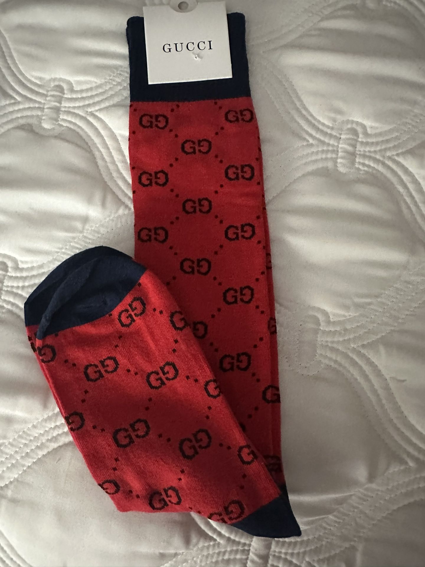 NWT Gucci Red Socks