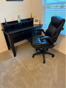 Desk and chair