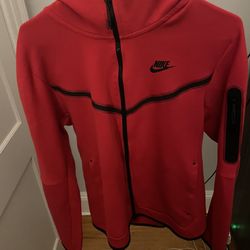 University Red Nike Tech Fleece Full MENS