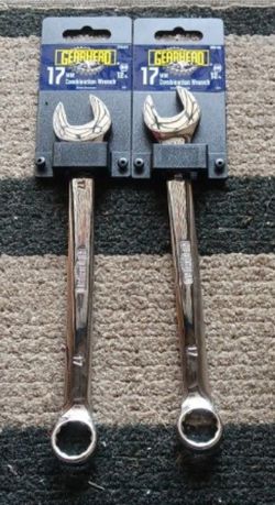 New 17mm Combination Wrench