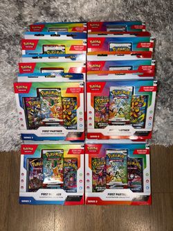 Pokemon First Partner Illustration Collection Series 2 & 3
