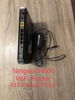 Netgear N600 WiFi Router