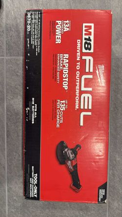 Milwaukee M18 Fuel Grinder 4 1/2 to 6in