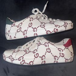 Gucci Ace ‘GG Print’ Size 8 UK, 8.5-9 US Men’s