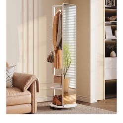 Rotating Mirror, Coat Rack NEW