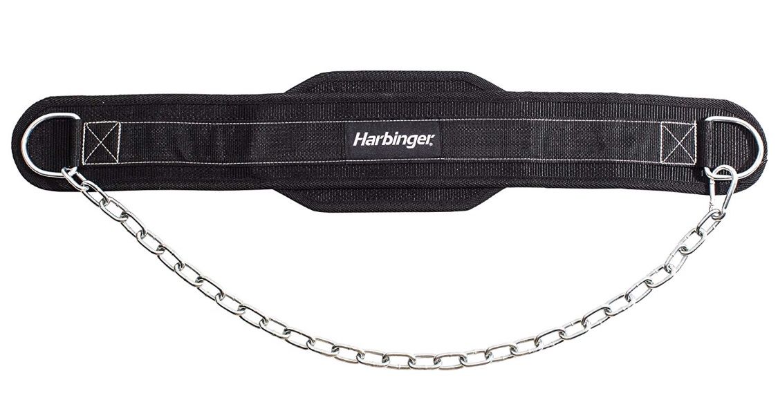 Harbinger Polypropylene Dip Belt with 30-Inch Steel Chain