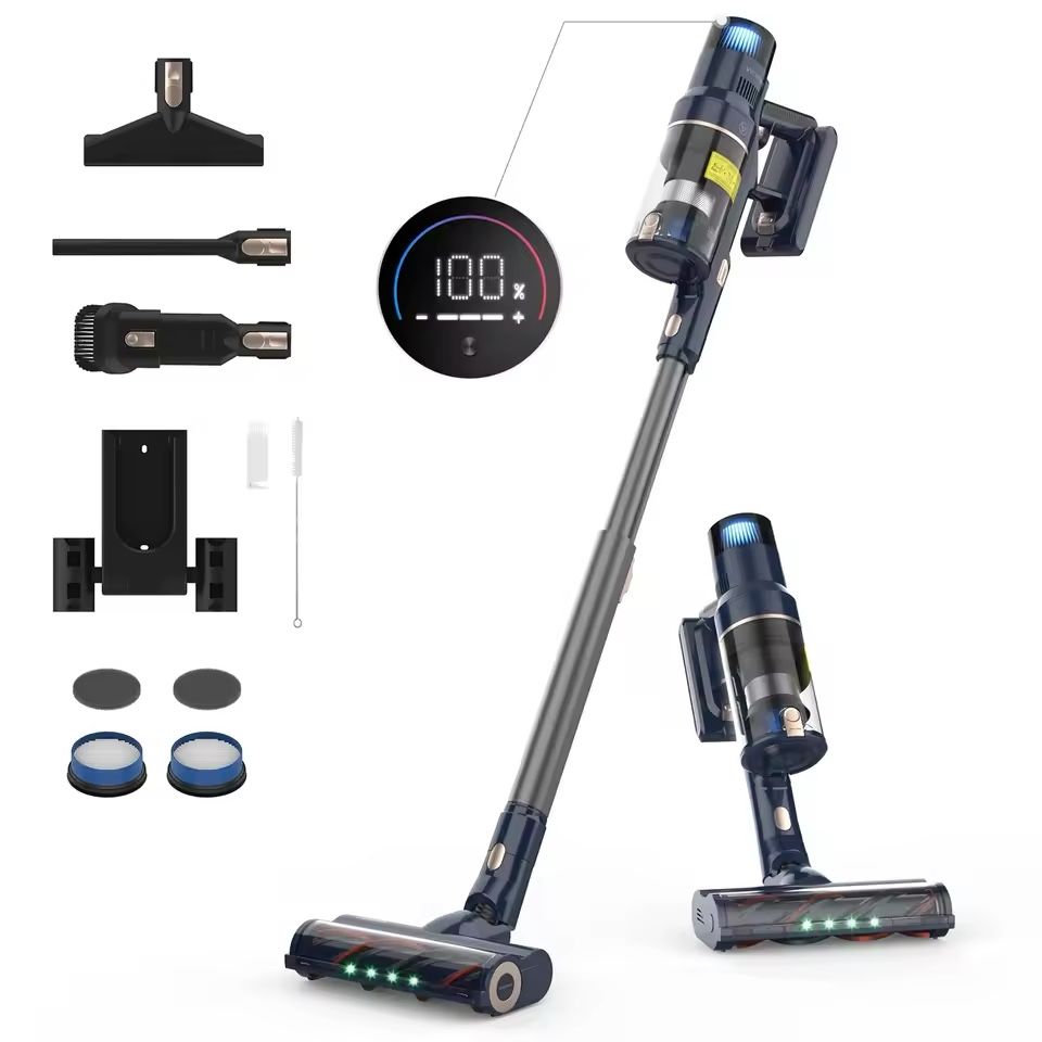 VICSONIC S7 BLDC480W Cordless Robot Vacuum Cleaner Automatic Intelligent Hard Tile Floor Cleaner