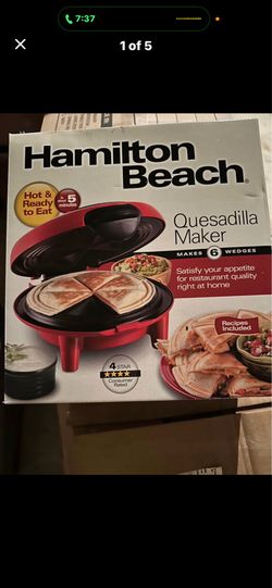 Hamilton beach quesadilla maker