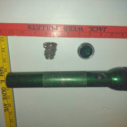 Maglite Vintage Green Mag Lite 12