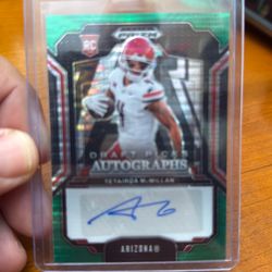 2025 Prizm Draft Picks Tetairoa McMillan auto /25