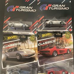 Hot wheels modern classic Ferrari/Porsche