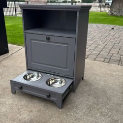 Pet Food Storage And Feeder