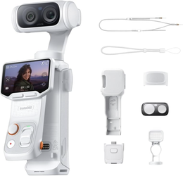 BRAND NEW Insta360 Luna Ultra Stellar White – FILL LIGHT BUNDLE