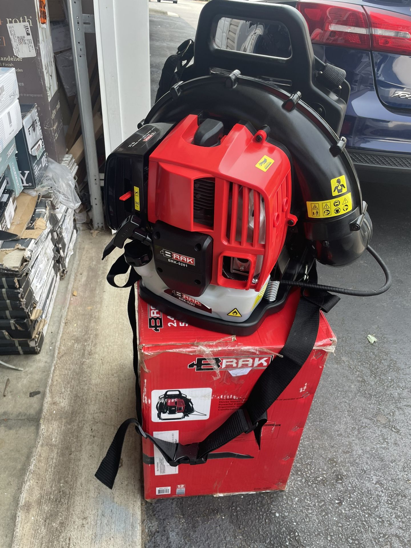 Soplador De Mochila De Gasolina