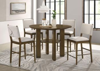 NEW 5 PC Counter Height Table Chairs Dining Room $10 DOWN