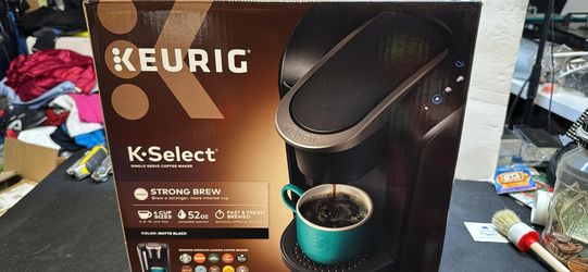 Keurig K-Select Single Serve Matte Black Coffee Maker 