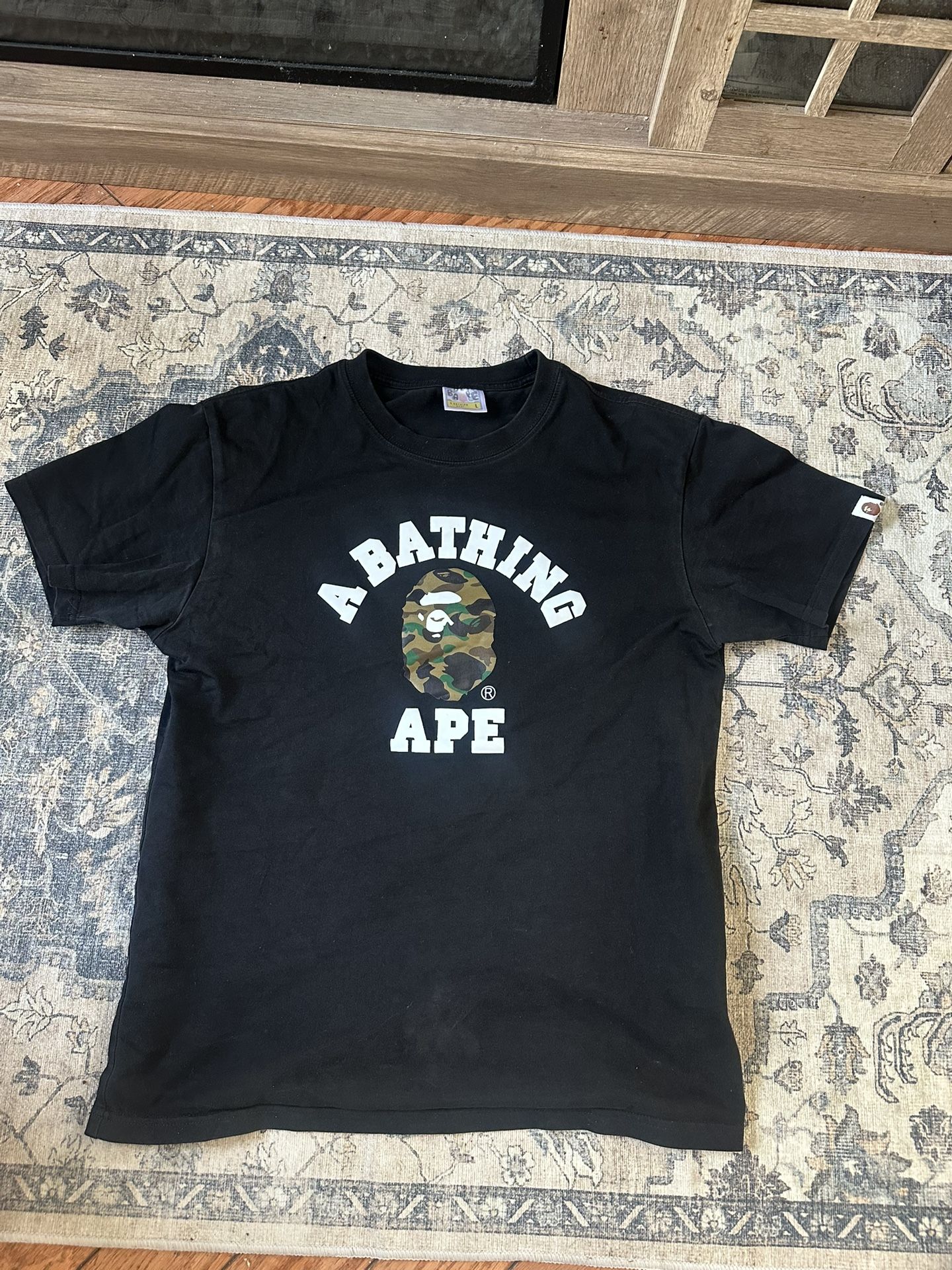 Camo Bape T Shirt 100% Authentic