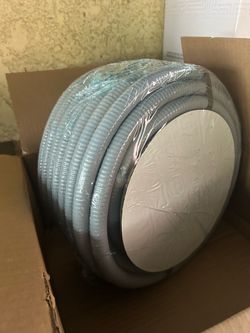 Flexible pipe with fitting