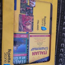 Rosetta Stone, Italian/Italiano Brand New, Levels 1-5