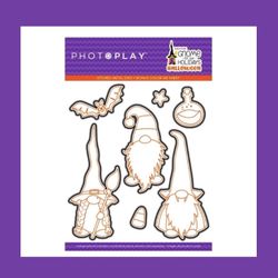 Gnomes Halloween Card Crafting Die Set 