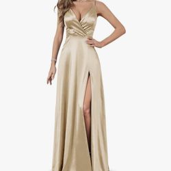 Champagne Formal Dress 
