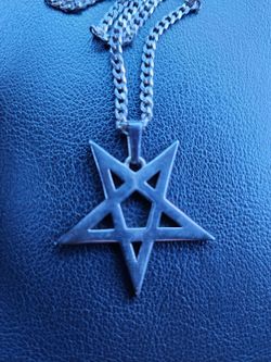 Silver Pentagram Necklace