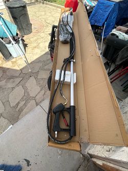 Pressure washer wand extendable