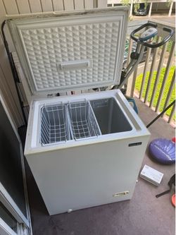 Free chest freezer