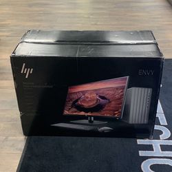 HP Envy Desktop & Monitor Bundle 31.5” Intel Core i7 CPU 512GB SSD/12GB RAM New