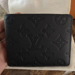 Leathered Louis Vuitton Wallet 