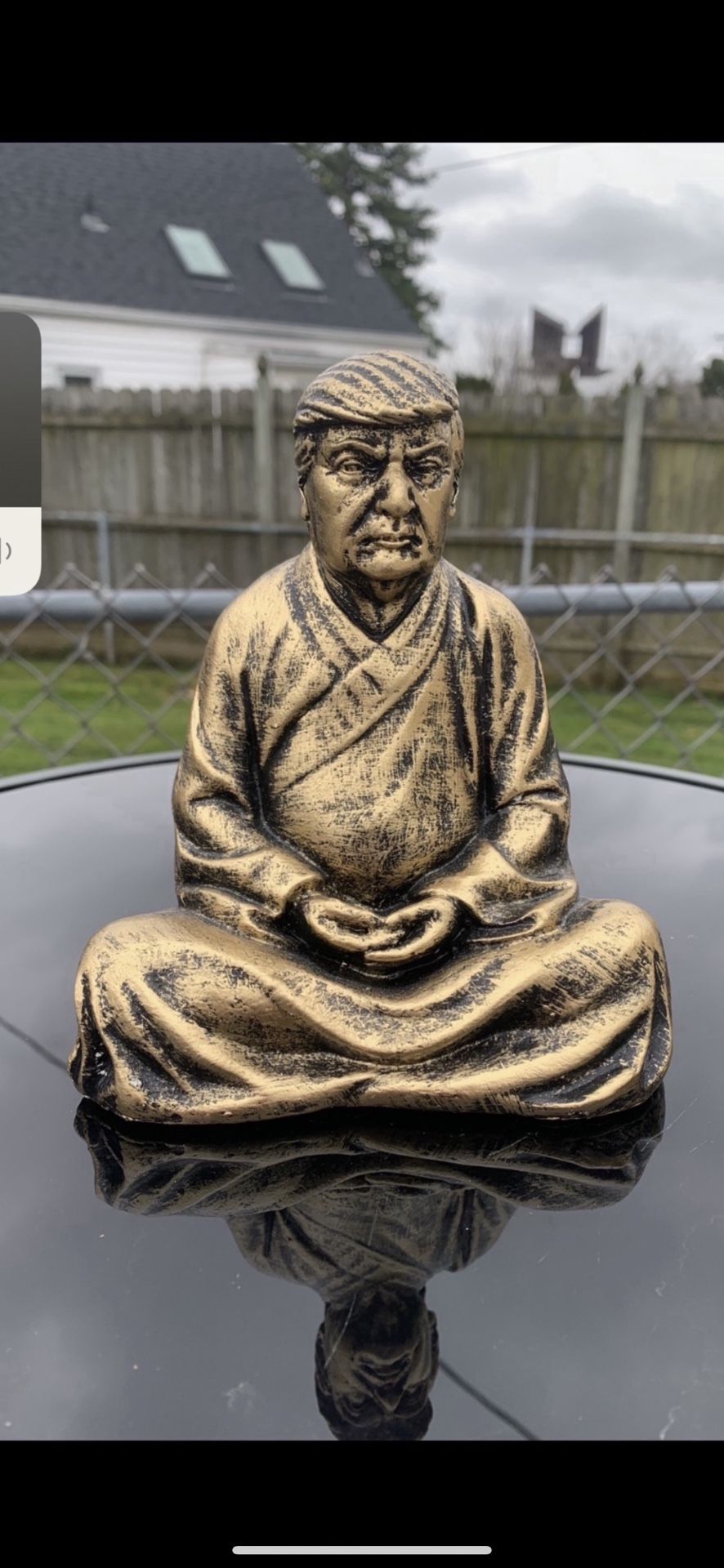 The Trump Buddha Statue