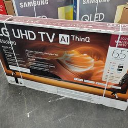 65" LG 4k Smart 120hz Dolby Atmos Tv