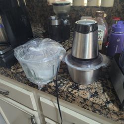 Small And Large Food Processor