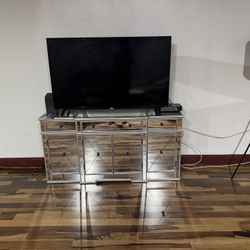 Mirror TV Stand