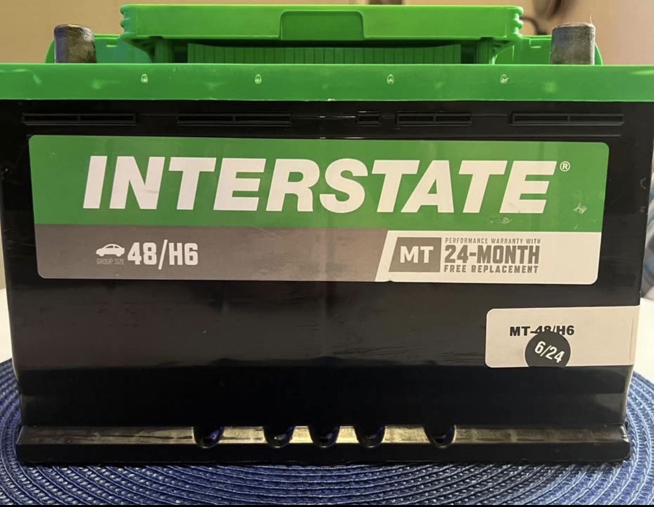 48/H6 Car Battery - Interstate